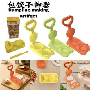 Dumpling Maker Tool, Home Press Dumpling Skin Mold, Dumpling Wrapper Maker, Kitchen Lazy Hand Press Dumpling Skin Tool