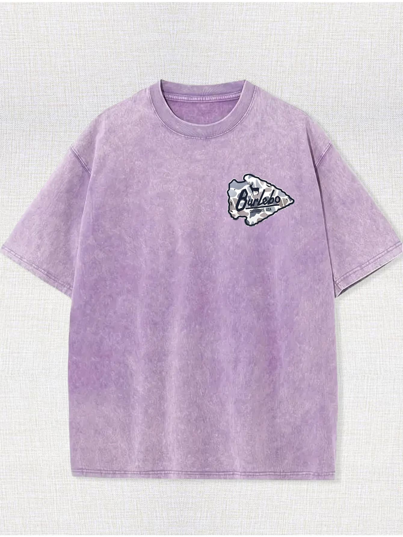 High-Quality Batik Printed T-Shirt - 230G Cotton, Soft, Breathable