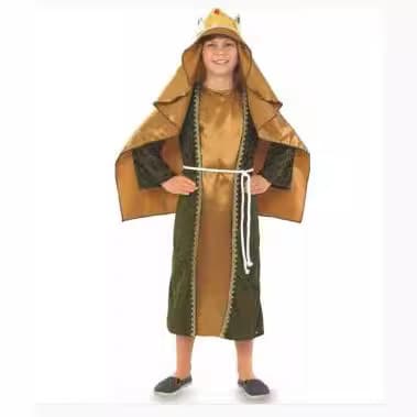 2026 Halloween Cross-border Children's Costume Performance Outfit Saint Wise Man Role Play Cos Costume Party Wear