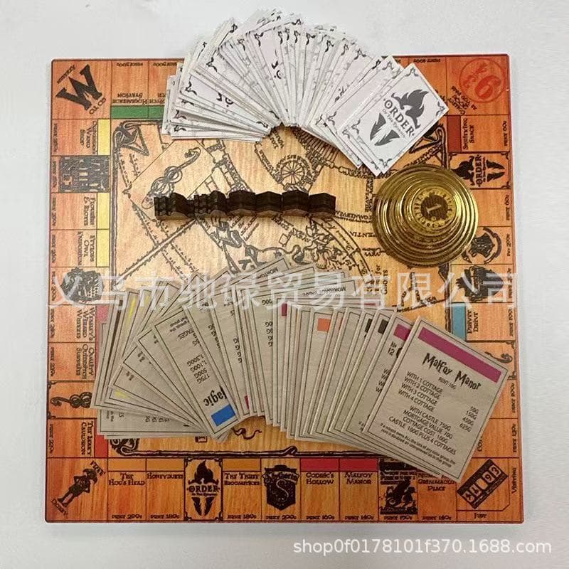 Cross-border Independent Site New Board Game Harry Potter Monopoly Game