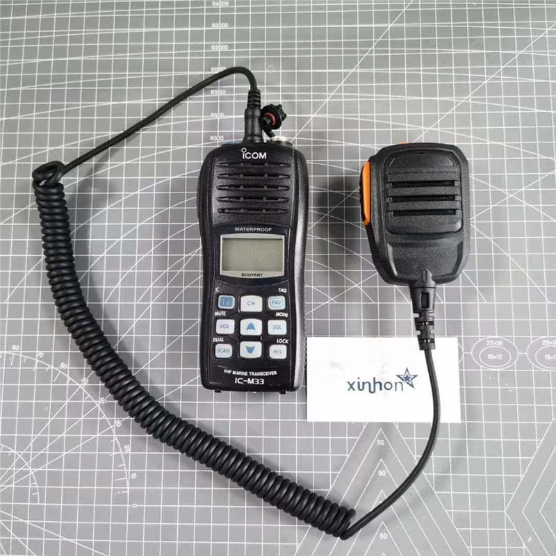 ICOM IC-M33 IC-M34 M25 M24 IC-M23 Shoulder Speaker Microphone Handheld Mic