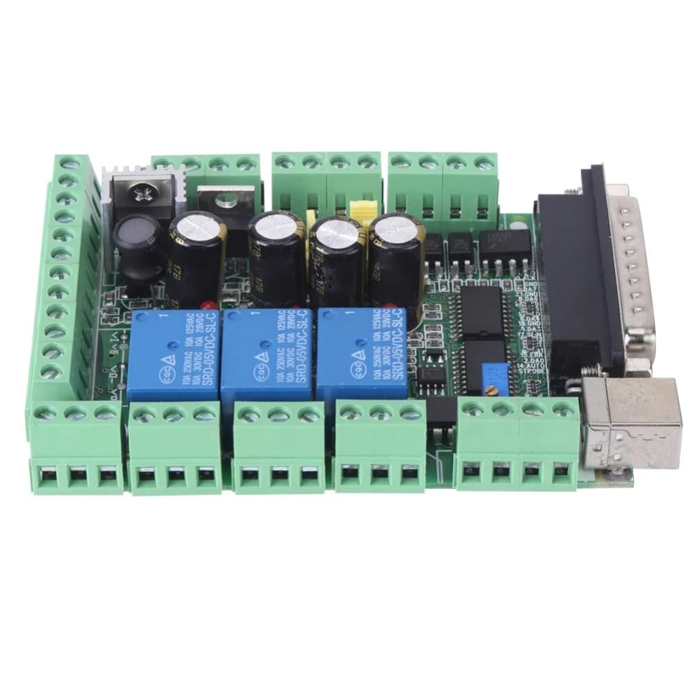 MACH3 V2.1-L Stepper Motor Breakout Board Adapter for 4-Axis/6-Axis Controller CNC Engraving Machine Board