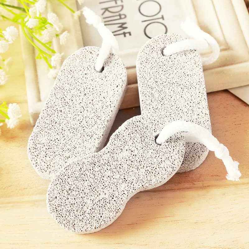 Oval Pumice Stone for Dead Skin Callus Removal, Volcanic Stone Foot Care Tool for Spa, Pedicure File