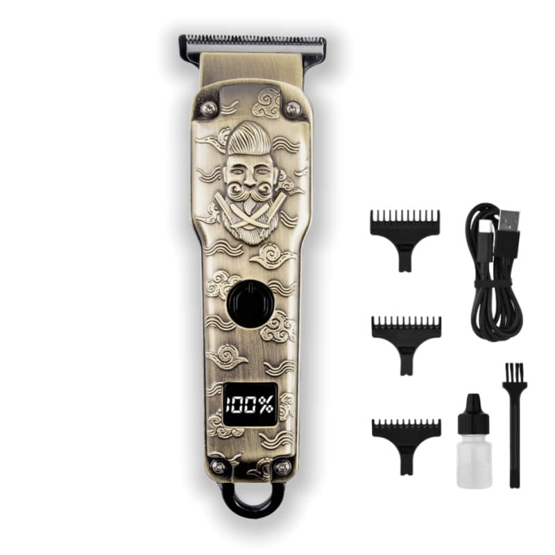 New Cross-Border Hair Clipper Professional Barber Electric Hair Trimmer Men's Grooming Tool Carving Clipper