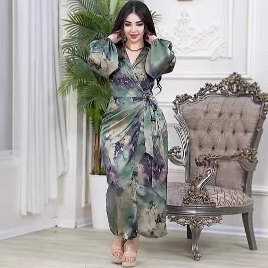 Cross-Border Independent Station New Long Velvet Cardigan Unbuttoned Jacket European and American Foreign Trade Loose Long-Sleeved Shawl Windbreaker for Women