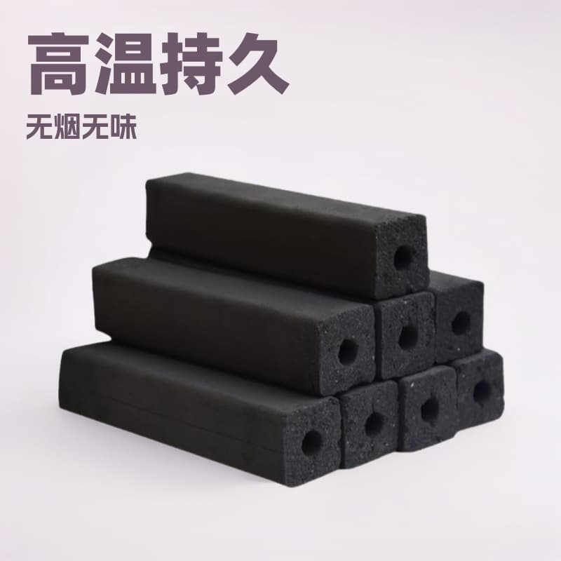 BBQ Charcoal, Quick-Light Wood Charcoal, Smokeless and Long-Lasting, No Dripping or Flaring, Tea Boiling Charcoal, High-Heat Fruitwood Charcoal, Food Grade