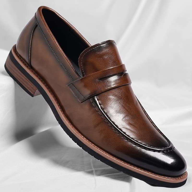 Wenzhou Leather Shoes Large Size European Oxford Shoes Men's Pointed Toe Business Dress Shoes Cross-border Drop Shipping