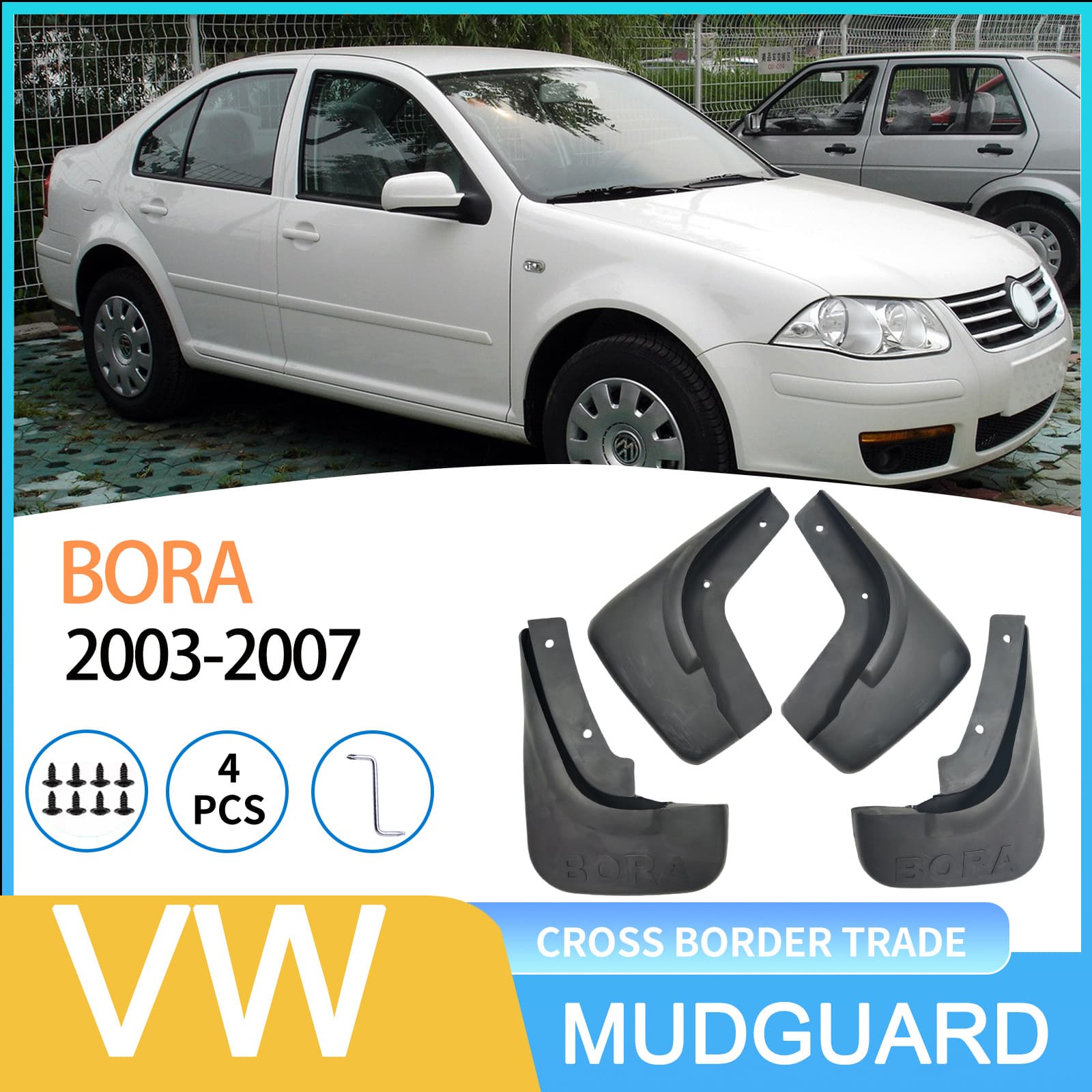 Suitable for VW BORA 2003-2007 foreign trade cross-border car tire fender drop shipping