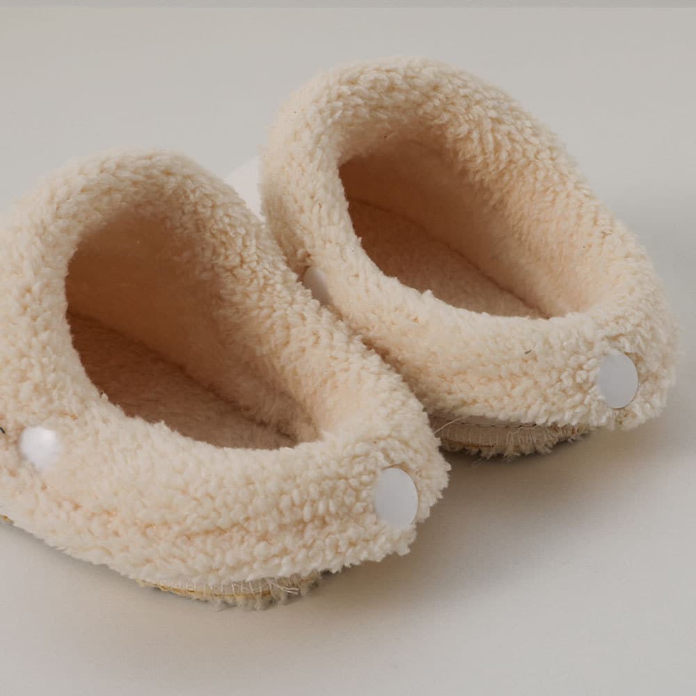 Children's Winter New EVA Detachable Cartoon Cotton Slippers with Matching Warm Fleece Inner Liner for Boys and Girls