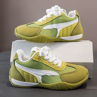 Children's Sports Shoes Boys and Girls Casual Shoes Fall 2026 New Student German Training Shoes Lightweight Breathable Running Shoes