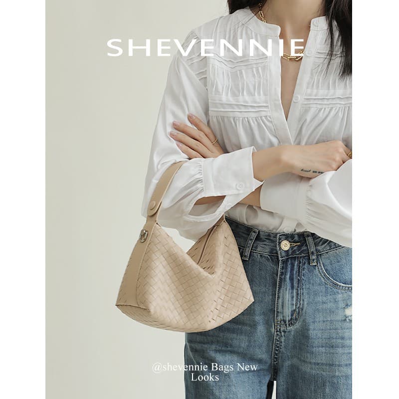 Lightweight Unique Leather Dumpling Shape Crossbody Bag Single Shoulder Fashionable Women's Bag Versatile Retro Style Handbag