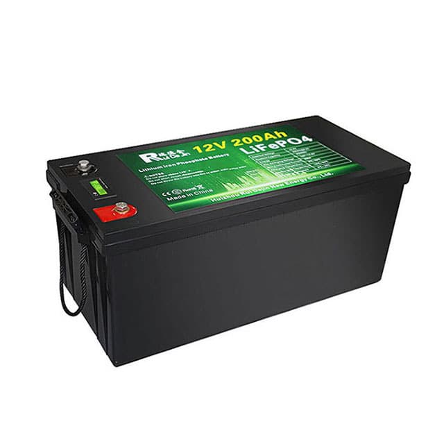 12V200Ah large capacity lithium iron phosphate battery for RV, golf cart and four-wheel vehicle