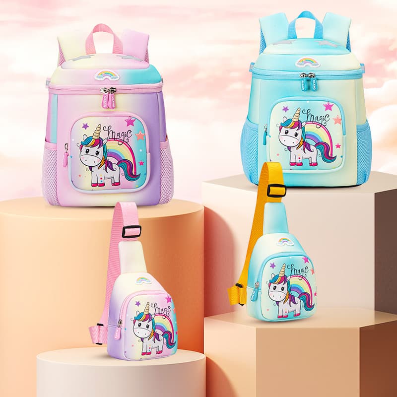 My Little Pony children's backpack for elementary school girls, kindergarten kids, wholesale, casual shoulder bag, school education