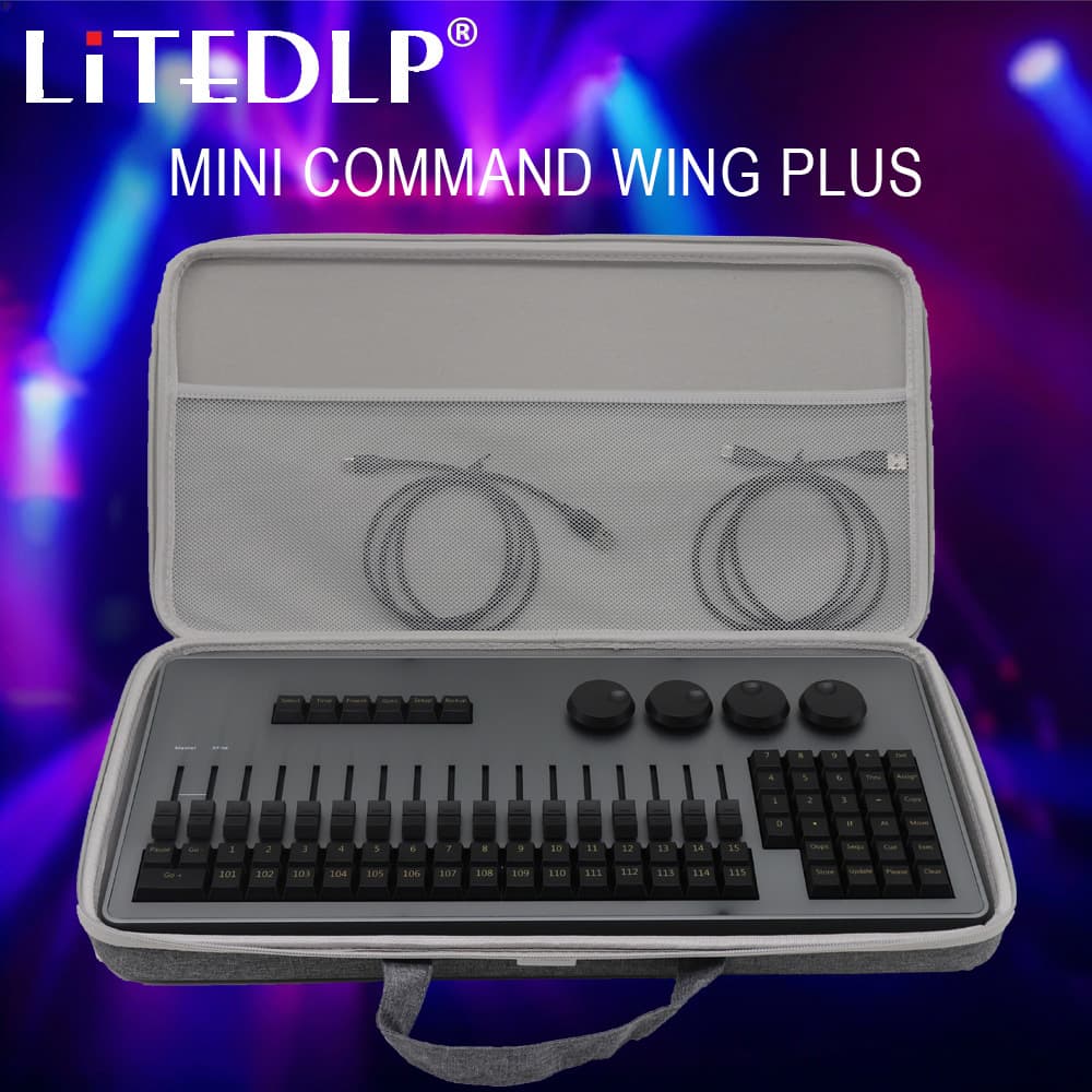 Mini MA2 Plus Command Wing DMX512 Controller Command Wing with Carrying Bag