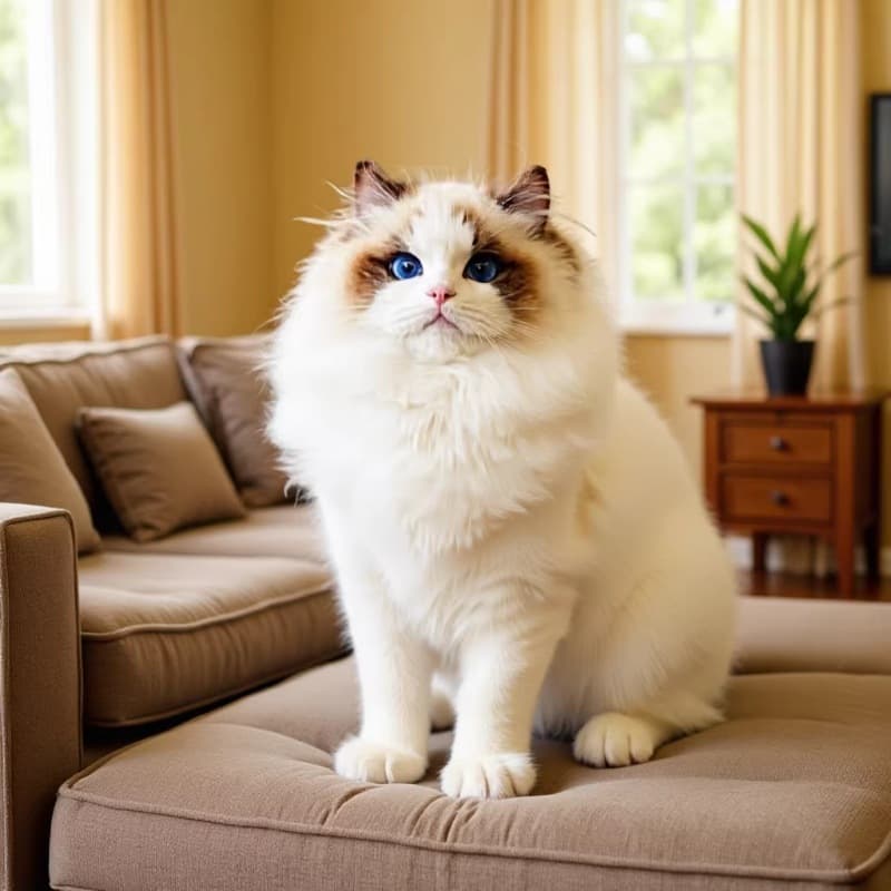 Purebred Ragdoll Kittens Live Cats Gentle Long-haired Fairy Seal Bicolor Blue Bicolor Lynx Bicolor Ragdoll Kittens Live Cats