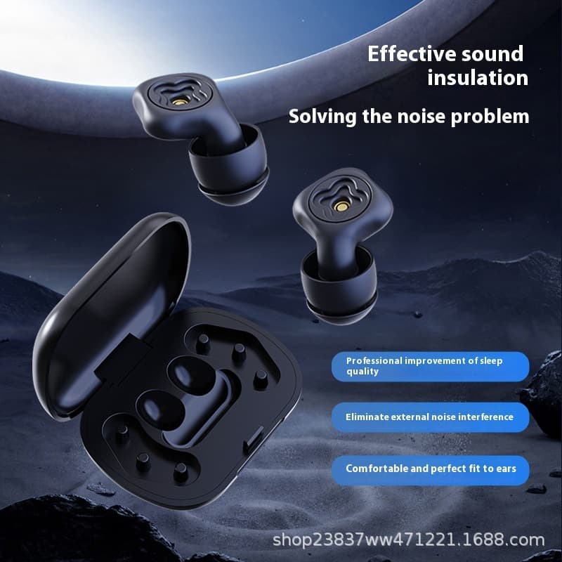 E-commerce adjustable earplugs with 3 noise reduction modes, hot-selling earplugs, anti-noise sleep, sound isolation and noise canceling sleep