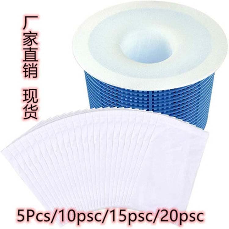 Swimming Pool Micro-hole Trash Bag Pool Cleaning Filter Bag Filter Socks Skimmer Net