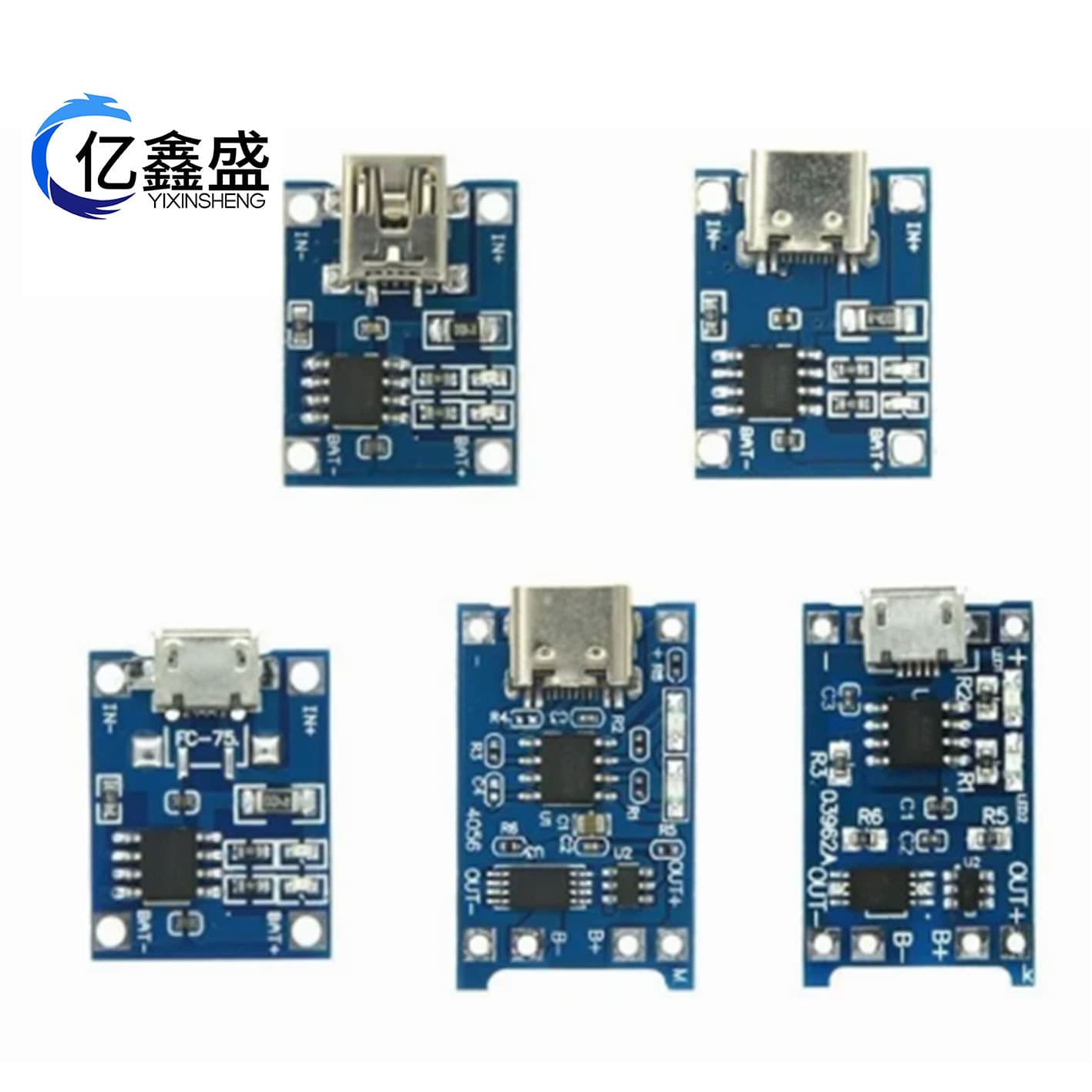 TP4056 | 18650 Lithium Battery 3.7V 3.6V 4.2V Lithium Battery Charging Board 1A Overcharge and Overdischarge Protection