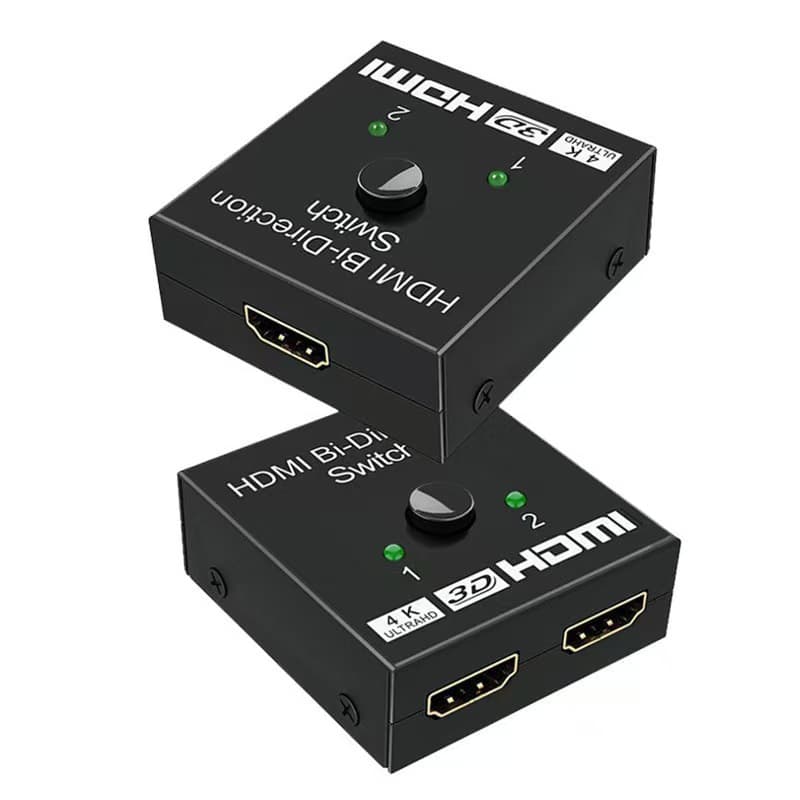HDMIAB two-way switcher two-in and one-out 4K HD switcher one-in and two-out bidirectional converter