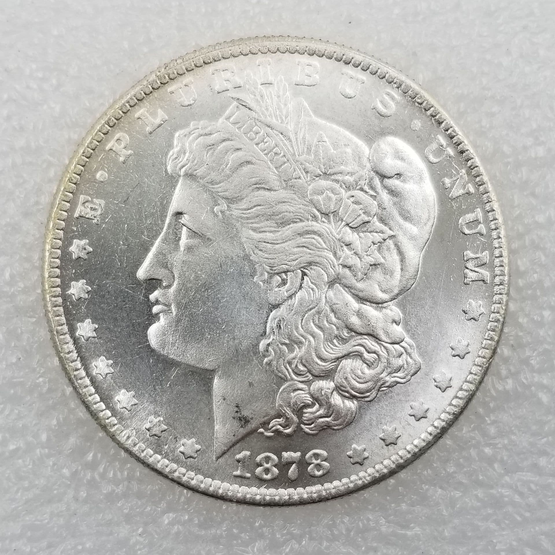 American Morgan Original Luster S Version 28 Pieces Brass Material Silver Dollar Commemorative Coin Brass Material Crafts
