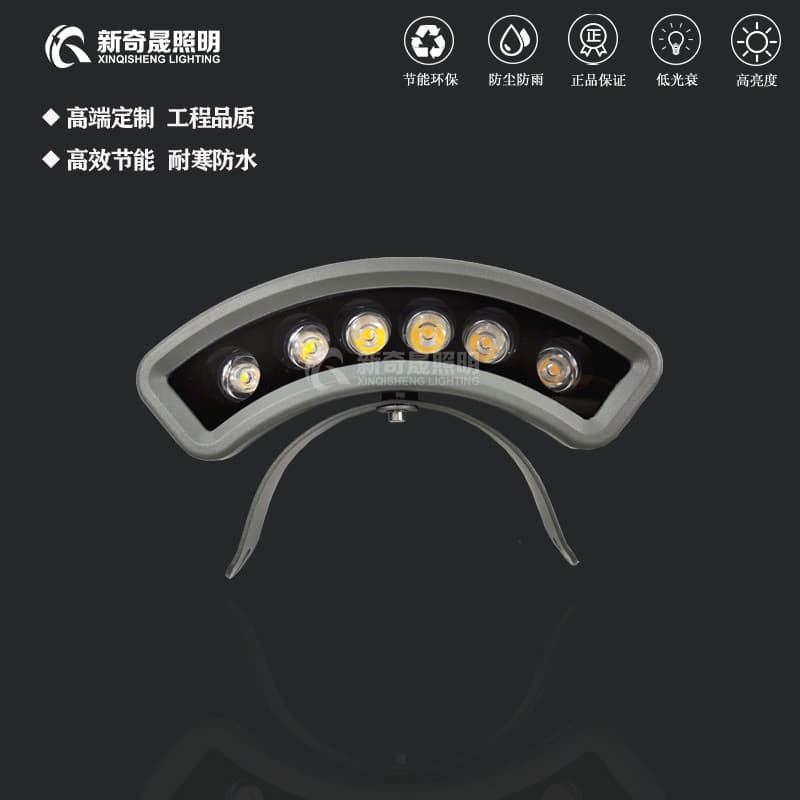 LED Corrugated Lights Glazed Tile Lights Antique Tile Lights Outdoor Waterproof Pavilion Archway Temple Lights Corrugated Lights