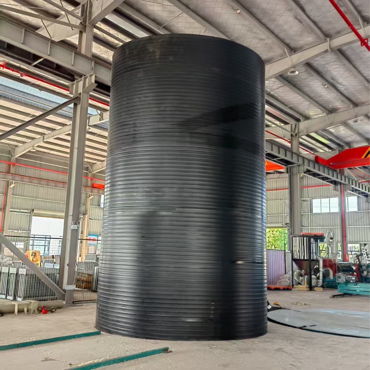 Jiangxi Shangrao Huasheng HDPE Chemical Raw Material Storage Tank Anti-corrosion Liquid Storage Barrel Stable Eco-friendly Corrosion Resistant