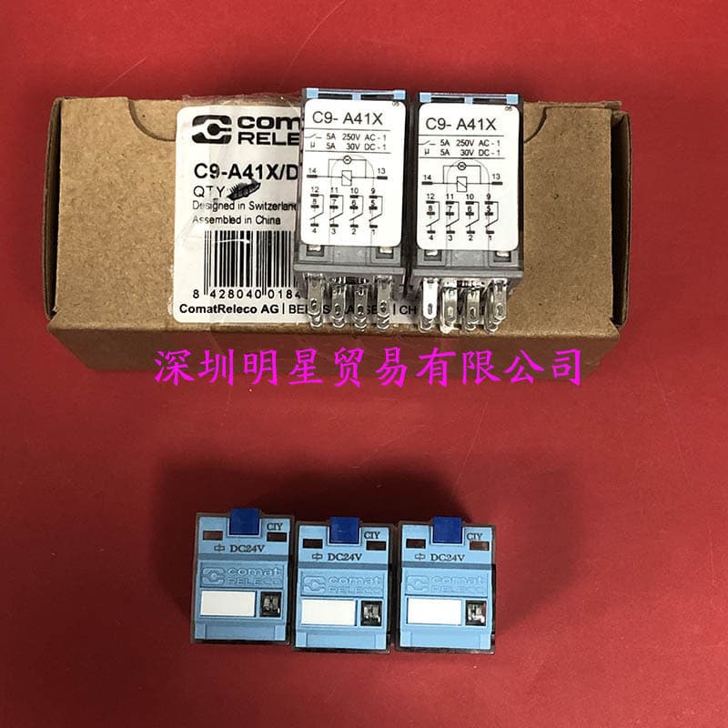 Spanish ELCO RELECO Intermediate Relay C9-A41X DC24V Genuine Product Guaranteed Authenticity