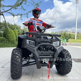 200CC ATV Sand Cart All-Terrain Off-Road Motorcycle Four-Wheel Automatic ATV Sand Vehicle