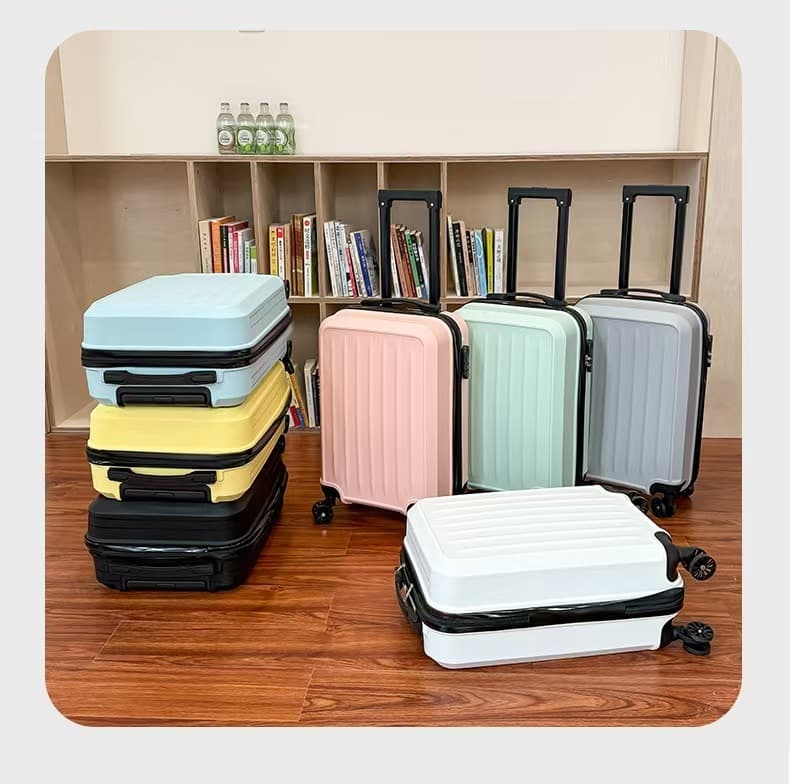 Factory direct sales student trolley case cartoon cute suitcase boarding case printed logo gift box suitcase