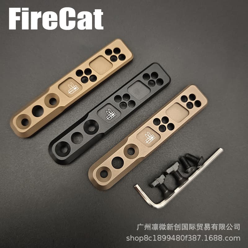 Outdoor Tactical M300 M600 Series Flashlight Mount Base Mlok System Metal Vertical Dragonfly Mount