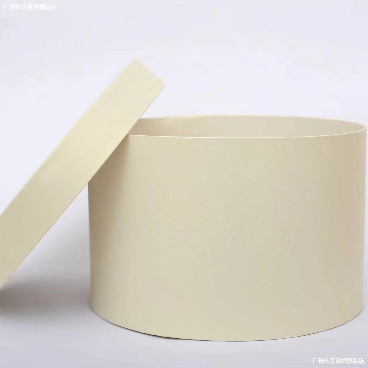 Large quantity wholesale pearlescent round flower arrangement gift box fruit flower box large empty box souvenir gift box