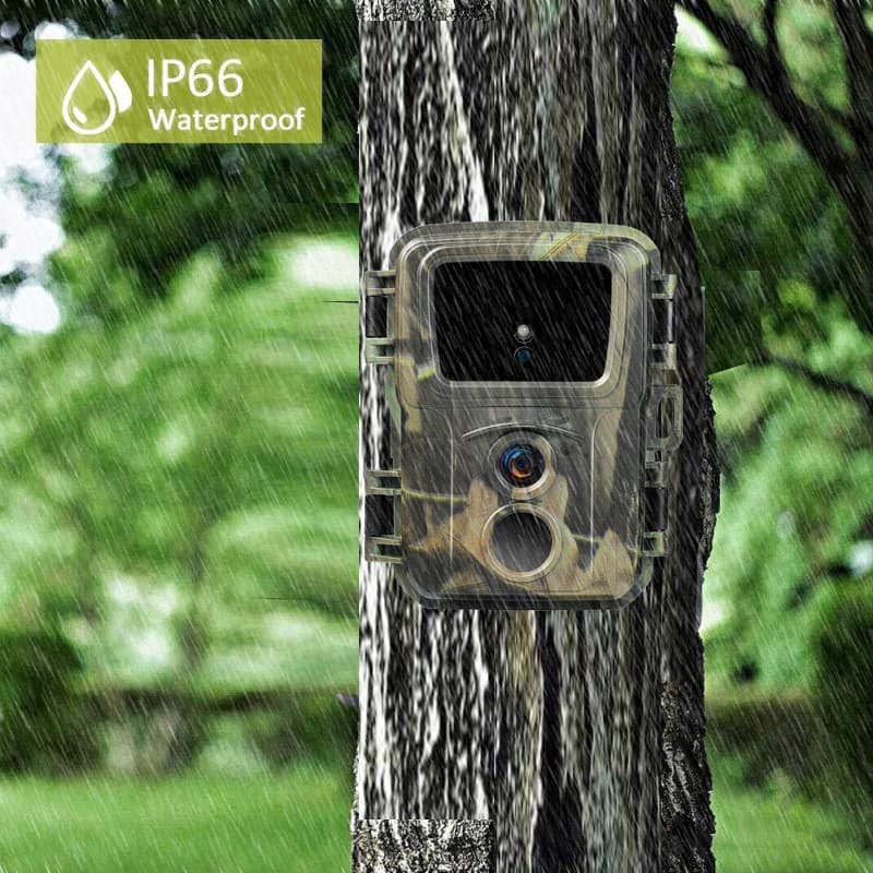 Cross-border HD infrared camera for pets, PIR sensor, mini low-power waterproof outdoor video recording.
