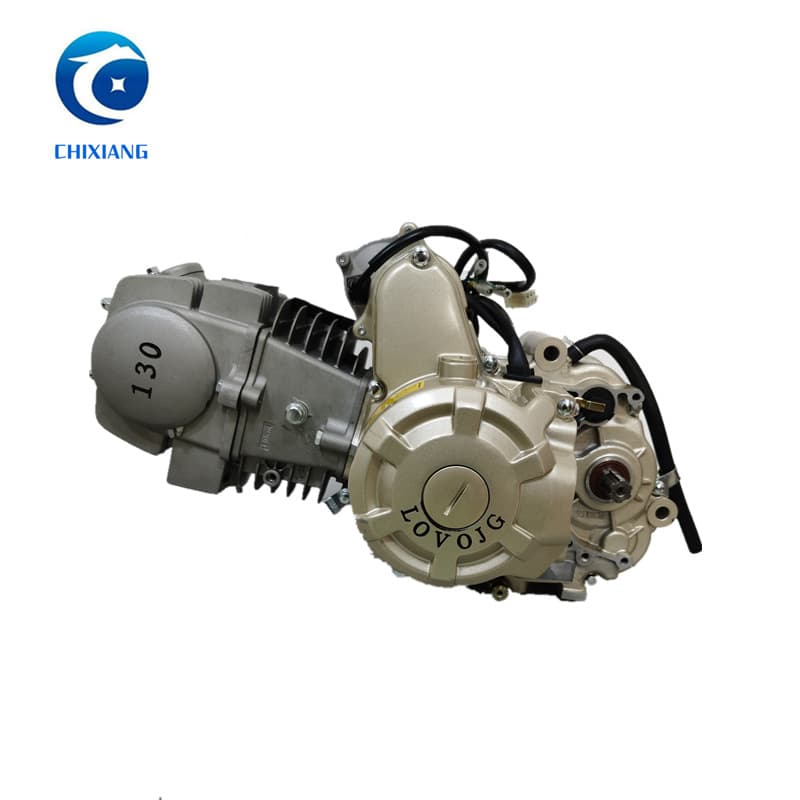 Motorcycle Engine Horizontal 110 125 130cc Air-Cooled Motorcycle Tricycle Engine Assembly
