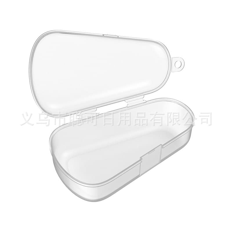 Factory direct sales of transparent food cutters, baby teething toys, PP storage boxes, teardrop boxes, and triangular boxes.
