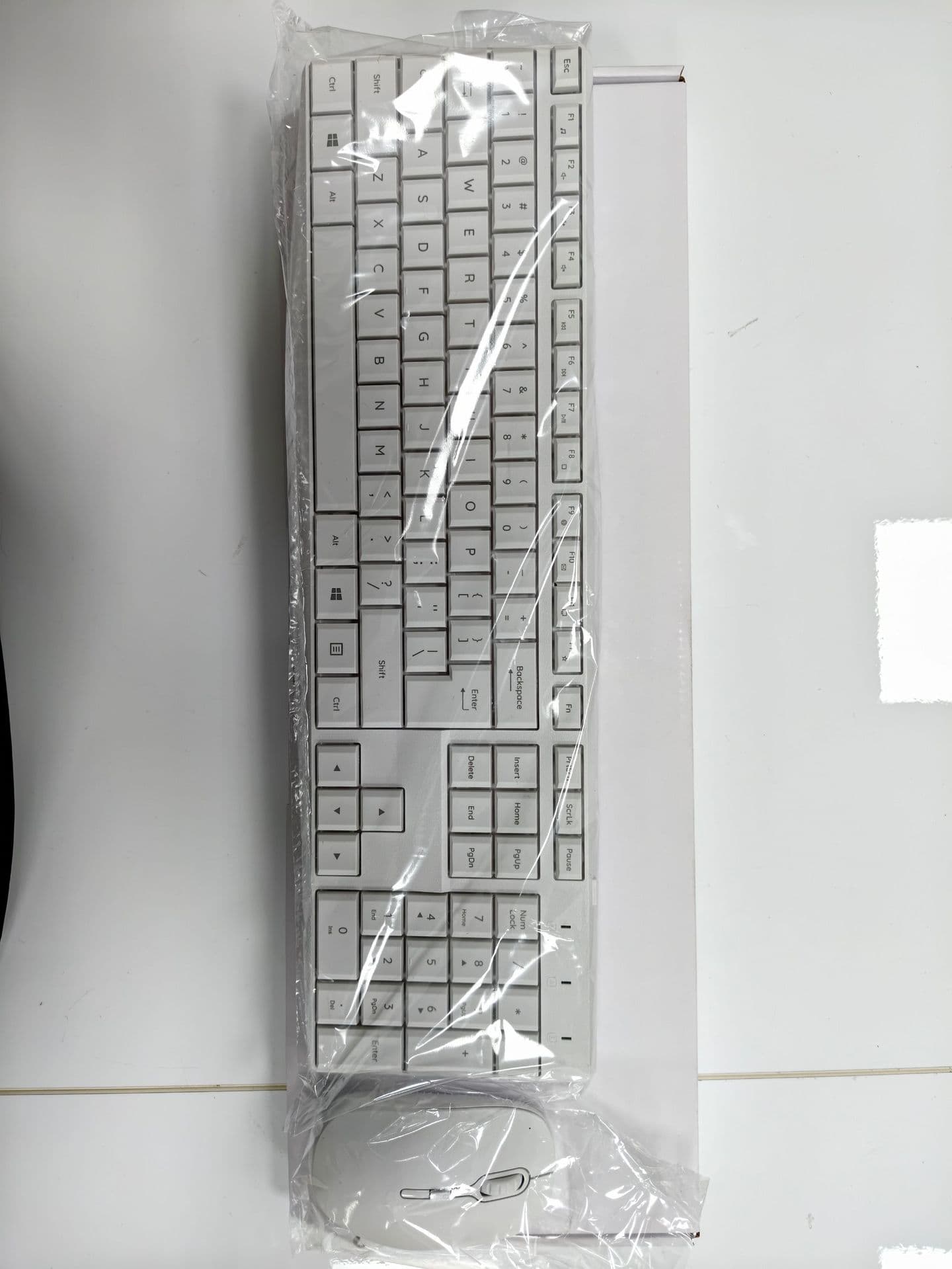 In Stock USB Wired Keyboard and Mouse Combo Set for Desktop Computer, Laptop, Office