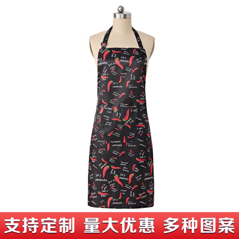 Cross-border chef apron, work clothes, hotel restaurant uniforms, home kitchen stain-resistant universal hanging apron