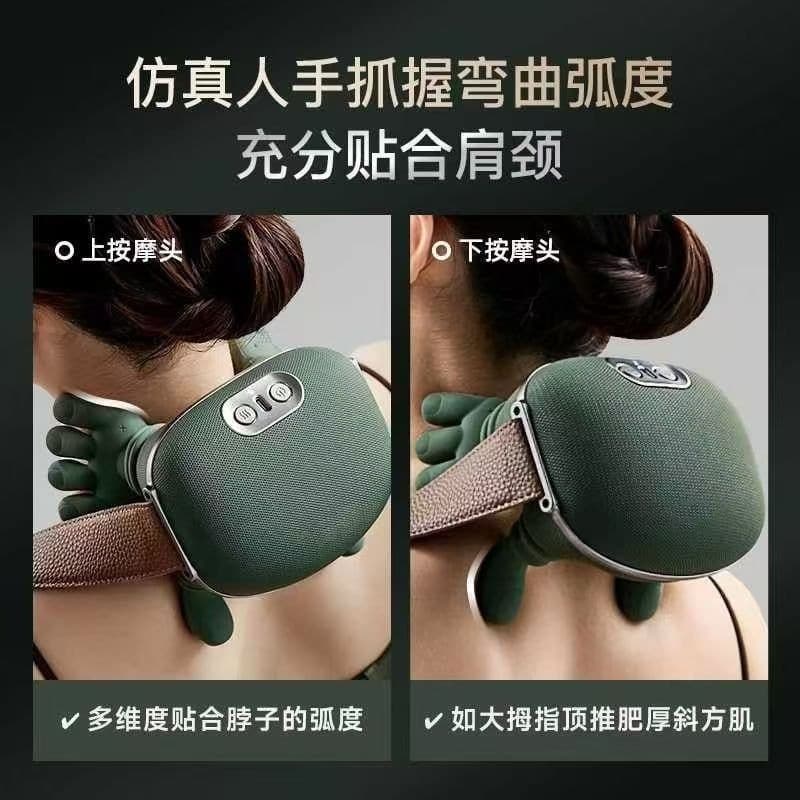 Master Shoulder and Neck Massager with Heating, Simulated Finger Kneading for Neck Relief, Mother's Day Gift for Mom