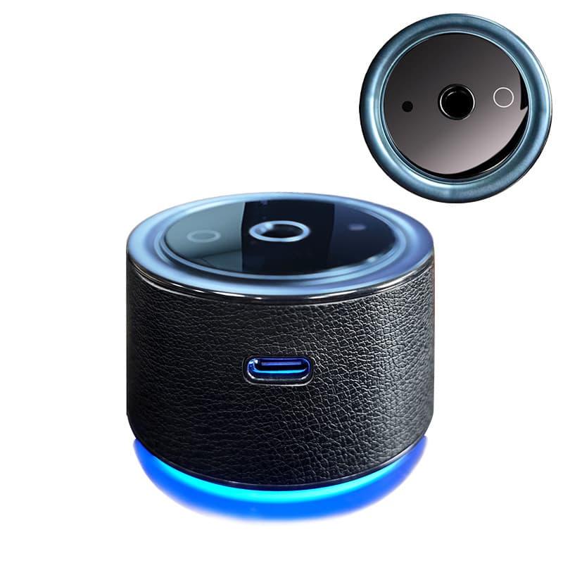 Automatic Car Aroma Diffuser Spray Head with 3-Speed Adjustment, Built-in Starry Sky Ceiling, and Vehicle Start-Stop Scent Spray Nozzle