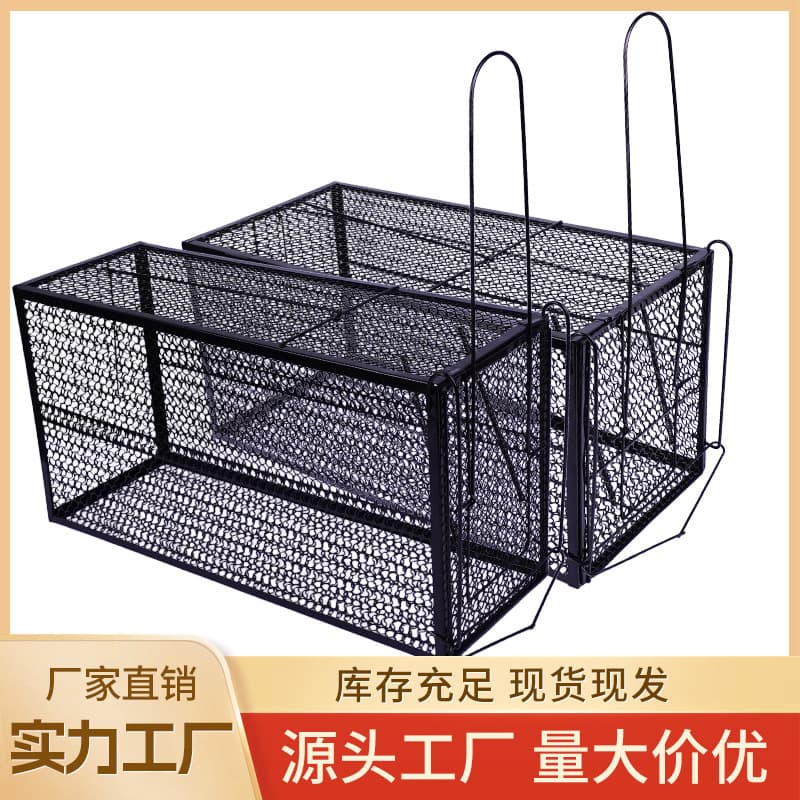 Factory Direct Automatic Cat Trap Cage Cat Nest Cat Cage for Stray Cats Humane Rescue Anti-Escape Cat Cage