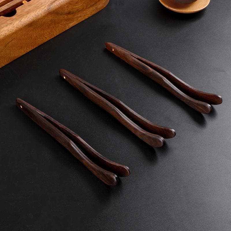 Kung Fu Solid Wood Tea Tongs, Tea Cup Tongs, Tweezers, Ebony Cup Tongs, Tea Ceremony Set, Cross-border Tea Accessories