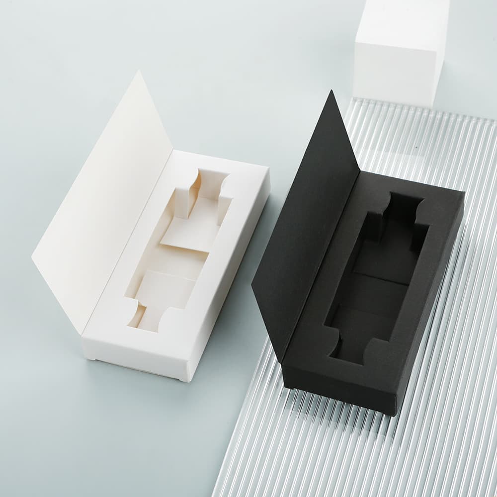 In Stock Perfume Bottle Empty Box Fits 17x115-120mm Bottle Packaging Box Bottleless Cosmetic Black Box