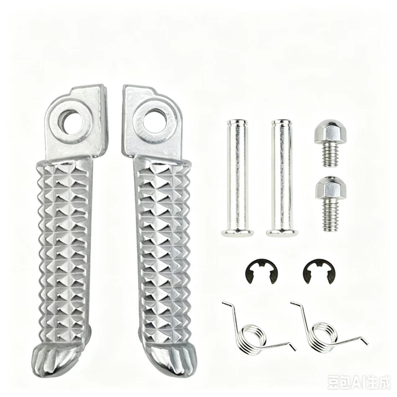 Motorcycle Modification Rear Foot Pegs Full Set Universal Aluminum Alloy for Honda Yamaha Cross-border Wholesale Supply