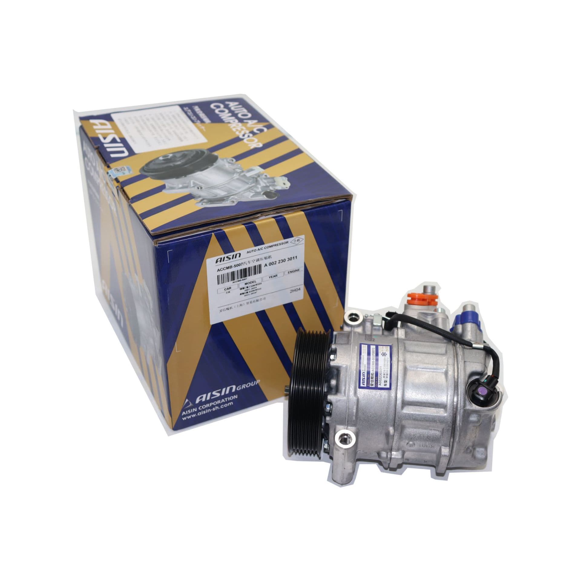 A0022303011 AISIN Air Conditioning Compressor for Mercedes-Benz M271/W204/C180/C200