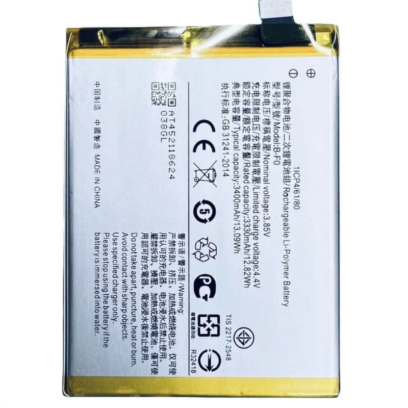 B-F0 For vivo V11 V11 Pro X21S Internal Phone Battery