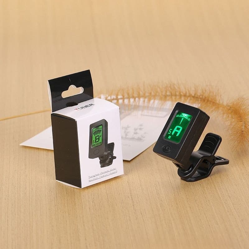 Folk guitar tuner ukulele electric bass violin universal tuner twelve equal temperament tuner