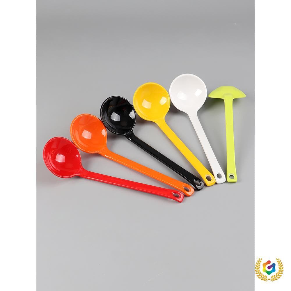 ✅ Spoon, commercial catering melamine soup ladle, spicy hot pot turtle shell spoon, plastic long-handle turtle back spoon, Japanese ramen spoon