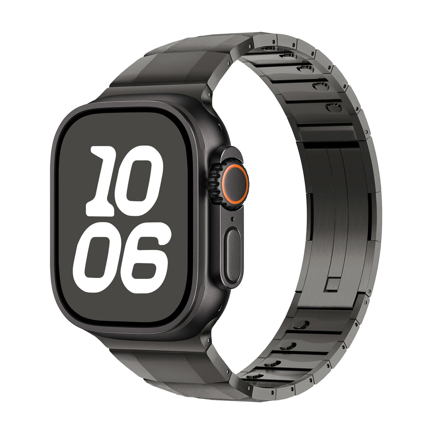 Compatible with Huawei GT7/6/5/4/3 Pro Watch Band Curved Quick-Release Stainless Steel Metal Watch Strap for Apple iWatch