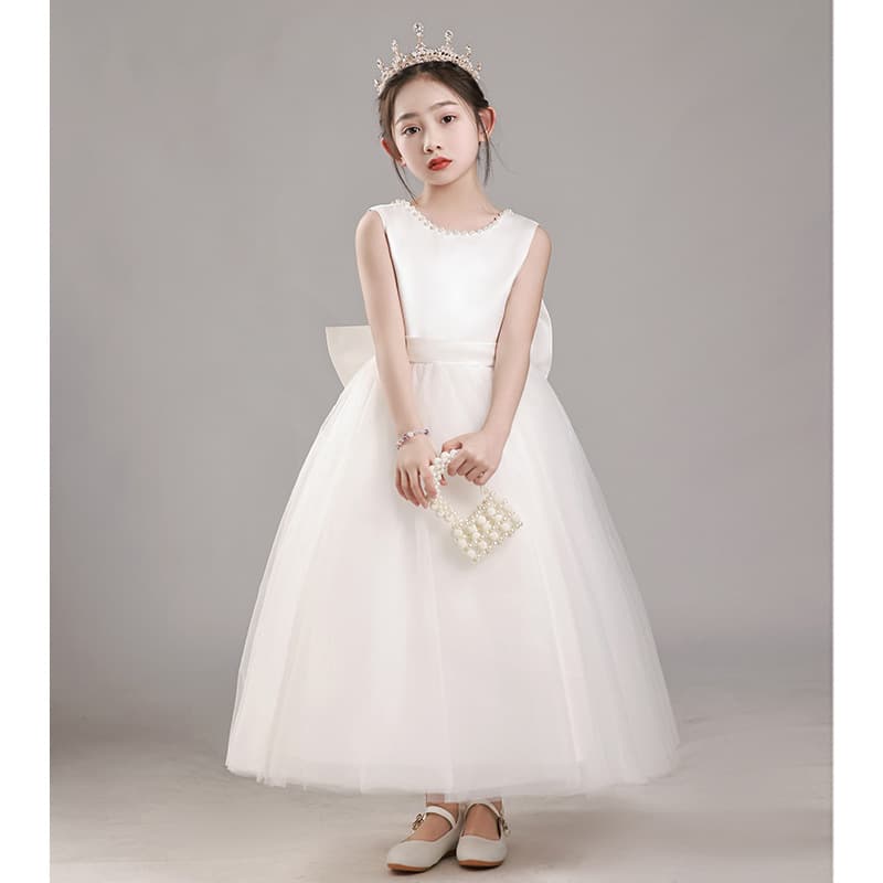 Luxury Niche Children's Dress High-End Princess Gown for Girls Birthday Host Piano Performance Recital Outfit