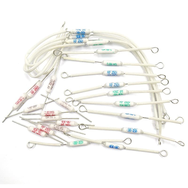 Rice cooker ceramic thermal fuse tube accessory resistor rf 216°C 10A 20A 250V
