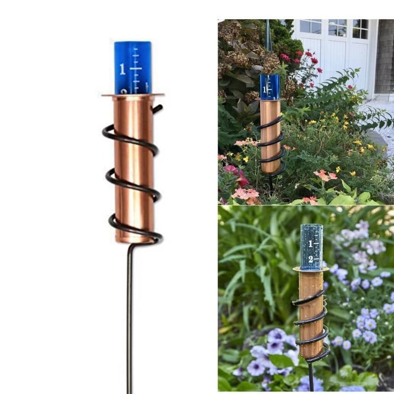 Rain gauge, garden floating rain gauge, cross-border Copper Rain Gauge